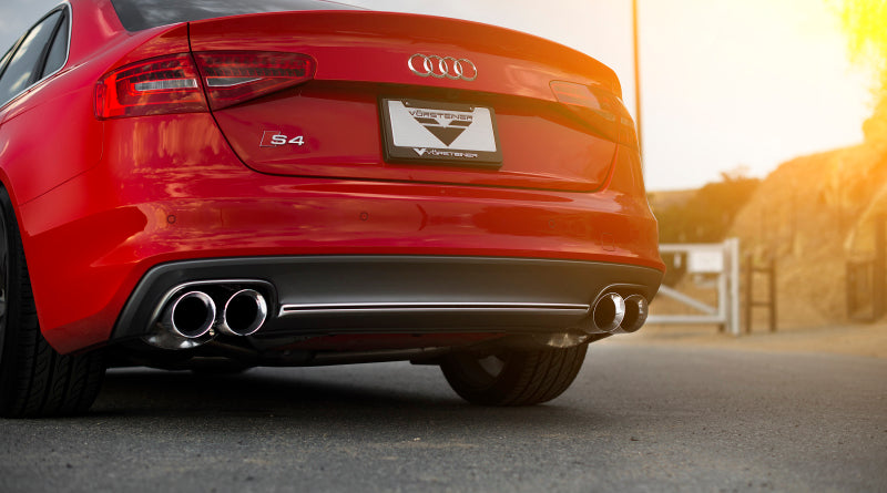 AWE Tuning Audi B8.5 S4 3.0T Touring Edition Exhaust System - Chrome Silver Tips (102mm) Catback AWE Tuning   