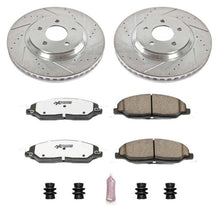 Load image into Gallery viewer, Power Stop 05-10 Ford Mustang Front Z26 Street Warrior Brake Kit Brake Kits - Performance D&amp;S PowerStop   