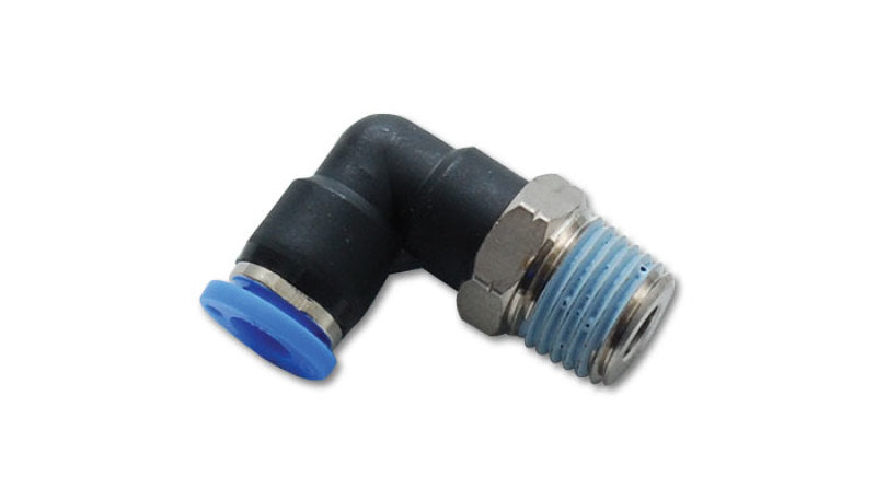 Vibrant Male Elbow Pneumatic Vacuum Fitting (1/4in NPT Thread) - for use with 3/8in(9.5mm) OD tubing Fittings Vibrant   