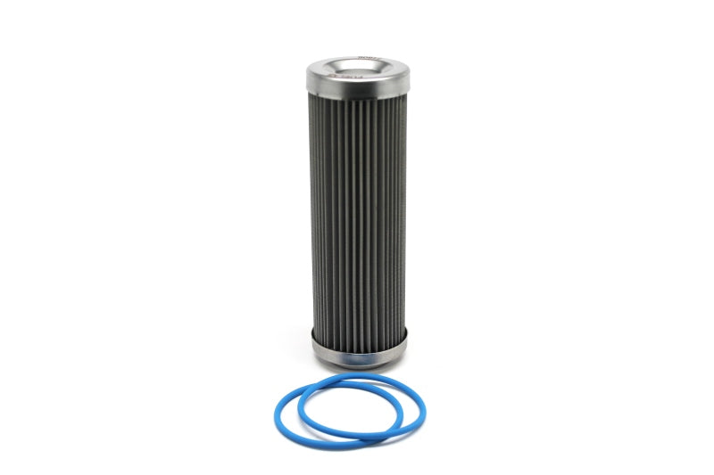 Fuelab 100 Micron Stainless Replacement Element - 5in w/2 O-Rings & Instructions Fuel Filters Fuelab   