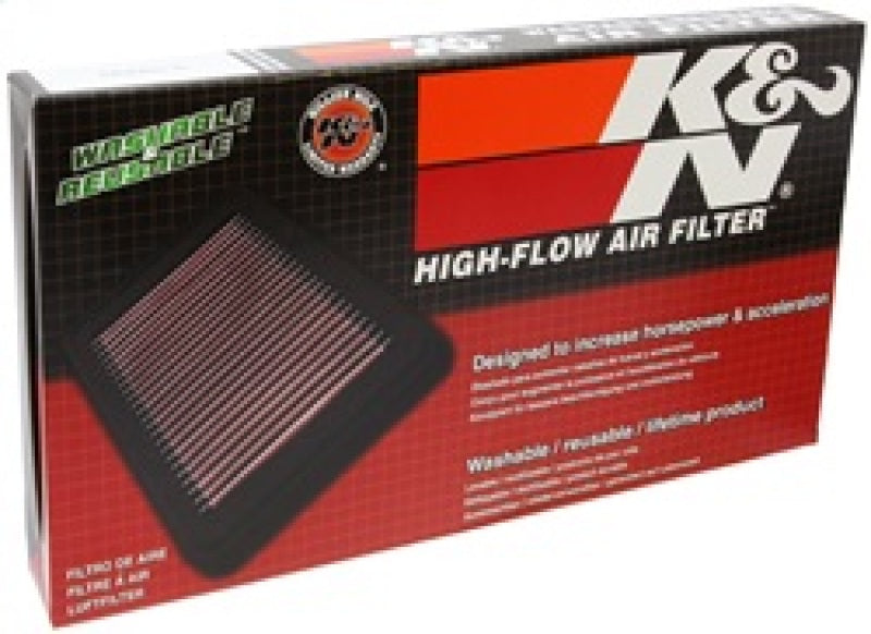 K&N 00-06 BMW X5 3.0L Drop In Air Filter Air Filters - Drop In K&N Engineering   