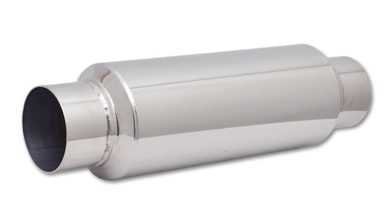 Vibrant SS Resonator (Standard Design) 3.5in inlet/outlet x 18in long w/5in OD resonator body Resonators Vibrant   