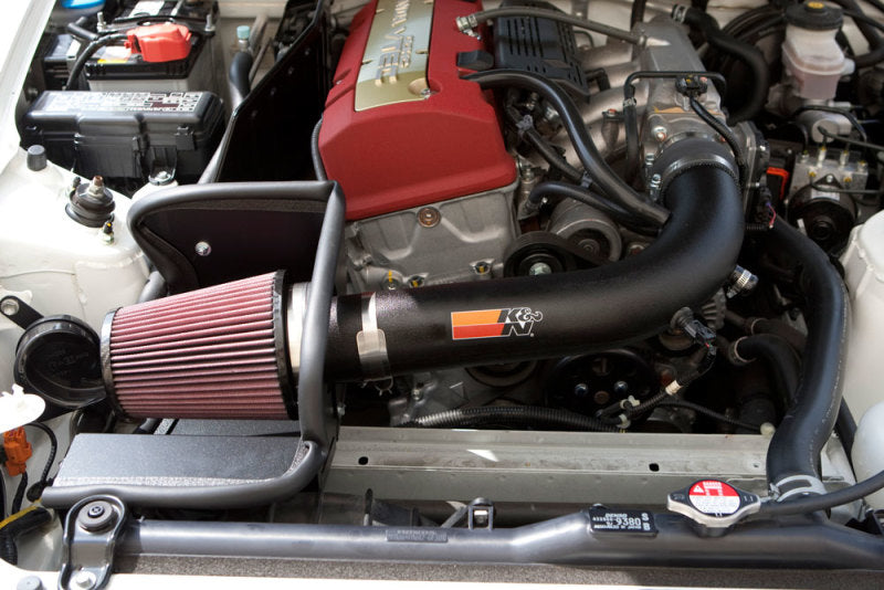 K&N 00-04 Honda S2000 2.2L/2.0L-L4 Performance Intake Kit Cold Air Intakes K&N Engineering   