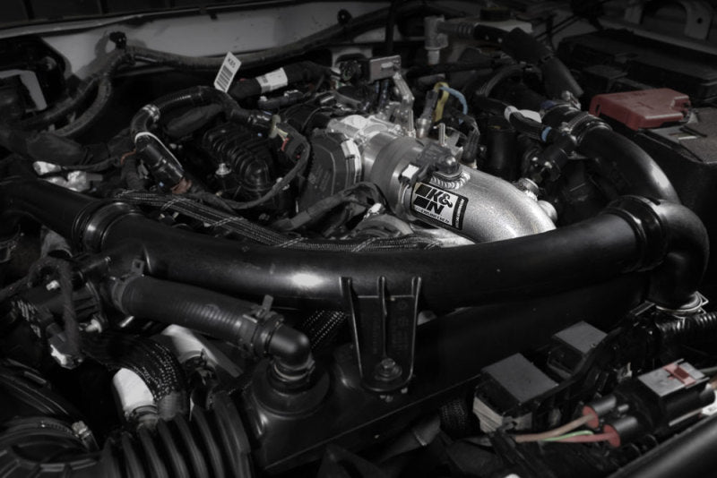 K&N 2021+ Ford Bronco V6-2.7L Charge Pipe Turbo Inlets K&N Engineering   