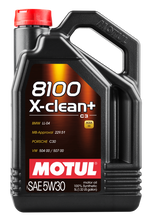 Load image into Gallery viewer, Motul 5L Synthetic Engine Oil 8100 5W30 X-CLEAN Plus Motor Oils Motul   