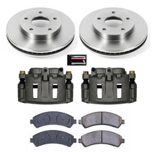 Load image into Gallery viewer, Power Stop 97-05 Chevrolet Blazer Front Autospecialty Brake Kit w/Calipers Brake Kits - OE PowerStop   