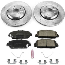 Load image into Gallery viewer, Power Stop 17-18 Acura ILX Front Z23 Evolution Sport Brake Kit Brake Kits - Performance D&amp;S PowerStop   
