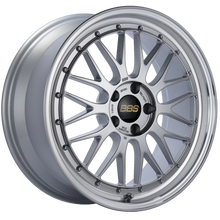 Load image into Gallery viewer, BBS LM 19x8.5 5x112 ET48 Diamond Silver Center Diamond Cut Lip Wheel -82mm PFS/Clip Required Wheels - Forged BBS   