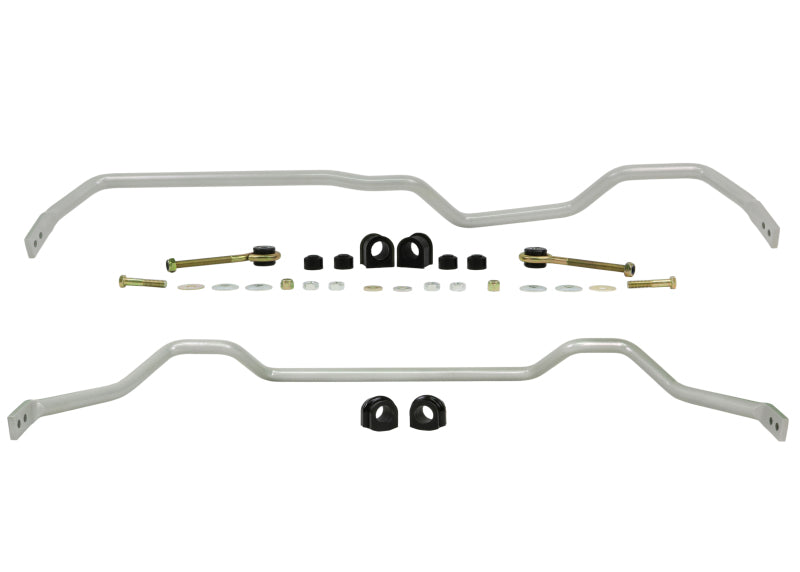 Whiteline 5/87-94 Nissan Skyline R32 GTS/GTS-T RWD Front & Rear Sway Bar Kit 24mm Sway Bars Whiteline   