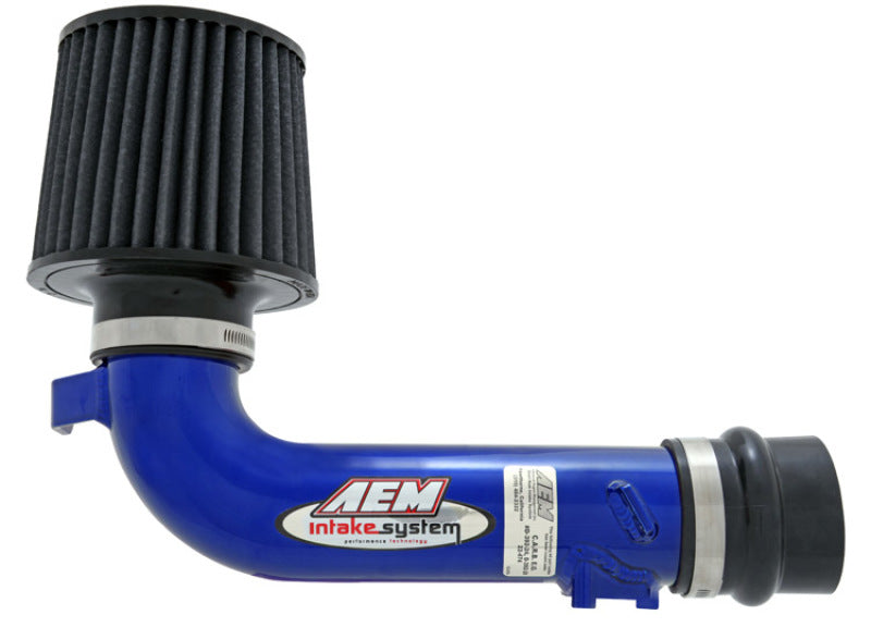 AEM 02-06 WRX/STi Blue Short Ram Intake Short Ram Air Intakes AEM Induction   
