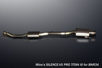 Mine's GTR Silence VX Pro Titan II Exhaust -  - R32 R34 GTR - Mine's - Affinis Motor Sports