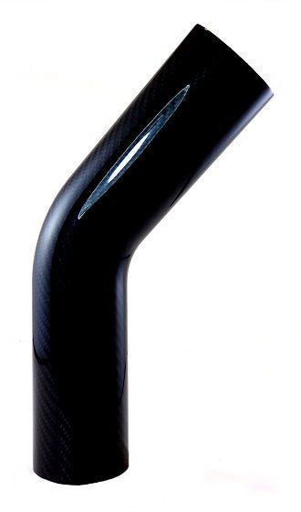 Carbon Fiber Intake Elbow 2.5" X 45 Degree Carbon Fiber Intake Tubing Affinis Motor Sports   