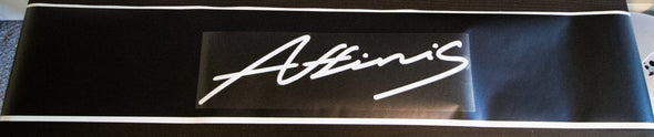 Affinis Motorsports Black/White Windshield Banner -  - Sticker - Affinis Motor Sports - Affinis Motor Sports