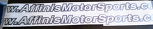 Load image into Gallery viewer, Affinis Website Side Skirt Sticker Sticker Affinis Motor Sports   
