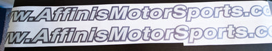 Affinis Website Side Skirt Sticker -  - Sticker - Affinis Motor Sports - Affinis Motor Sports