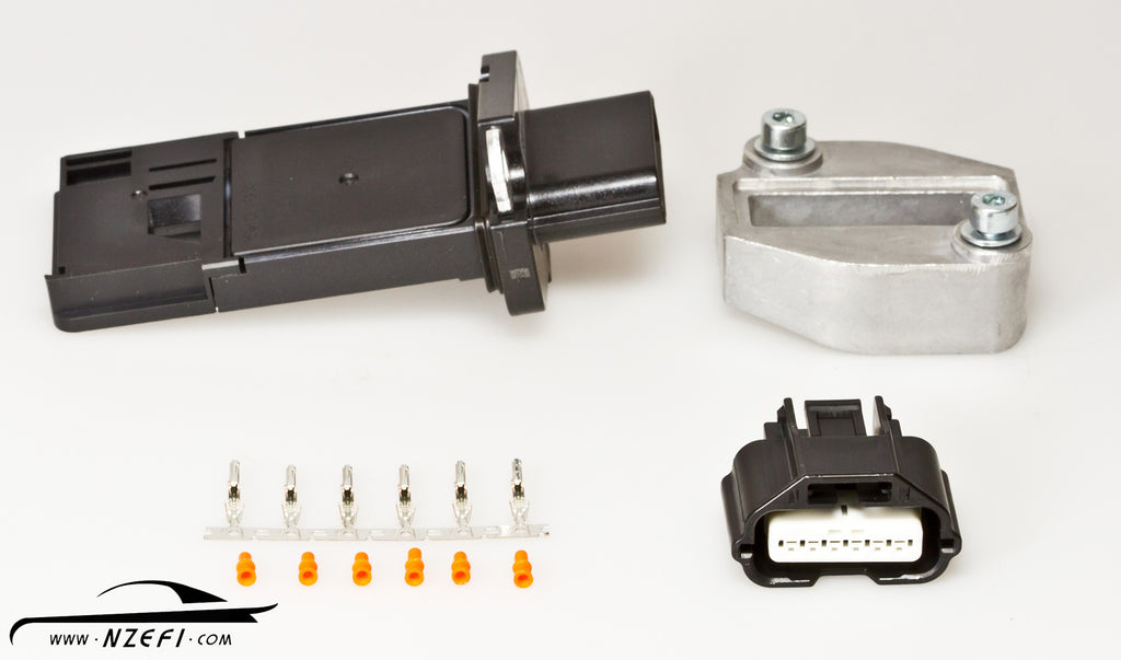 NZEFI Nissan R35 GTR Mass Air Flow Meter Upgrade Kit for RB & SR Engines Sensors NZEFI Connector Kit Only  