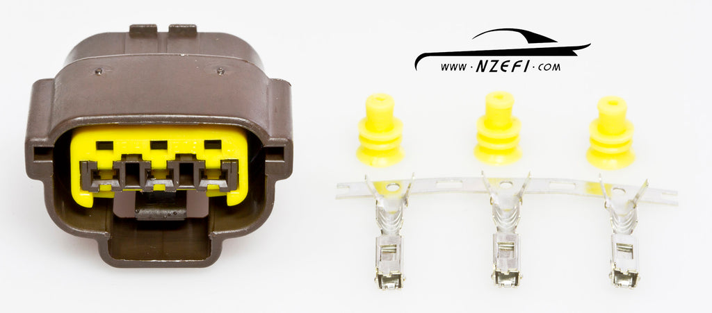 Nissan 3-pin Coil Connector (RB20 / RB25 S1 / RB26) Wiring NZEFI   