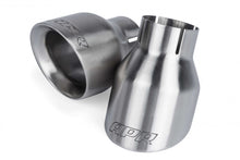 Load image into Gallery viewer, APR Double-Walled 4&quot; Slash-Cut Tips (Brushed) - Set of 2 Exhaust Tips APR   