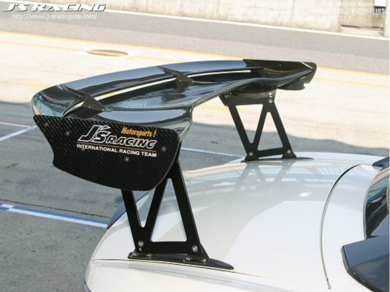 J's Racing S2000 3D GT Wing Type 2 Dry Carbon Aero J's Racing   