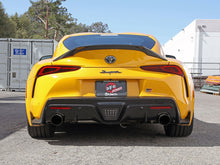 Load image into Gallery viewer, aFe POWER Takeda 2021 Toyota Supra 2.0L (t) 2.5in-3in 304 SS CB Exhaust w/ Blue Tips Catback aFe   