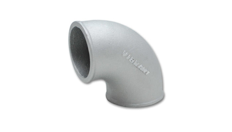 Vibrant 3in O.D. Cast Aluminum Elbow (90 degree Tight Radius) Aluminum Tubing Vibrant   