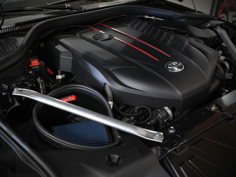 aFe Takeda Intakes Stage-2 AIS w/ Pro 5R Media 20-22 Toyota GR Supra (A90) L6-3.0L (t) B58 Cold Air Intakes aFe   