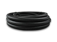 Load image into Gallery viewer, Vibrant -6 AN Black Nylon Braided Flex Hose .56in ID (150 foot roll) Hoses Vibrant   