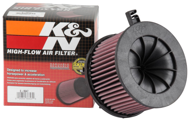 K&N 15-18 Audi A4 L4-2.0 F/I Replacement Drop In Air Filter Air Filters - Drop In K&N Engineering   