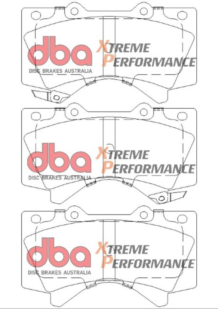 DBA 2015 Toyota Tundra XP650 Front Brake Pads Brake Pads - Performance DBA   