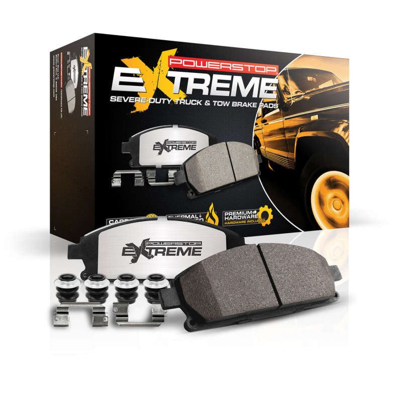 Power Stop 18-19 Ford Expedition Rear Z36 Truck & Tow Brake Pads w/Hardware Brake Pads - Performance PowerStop   