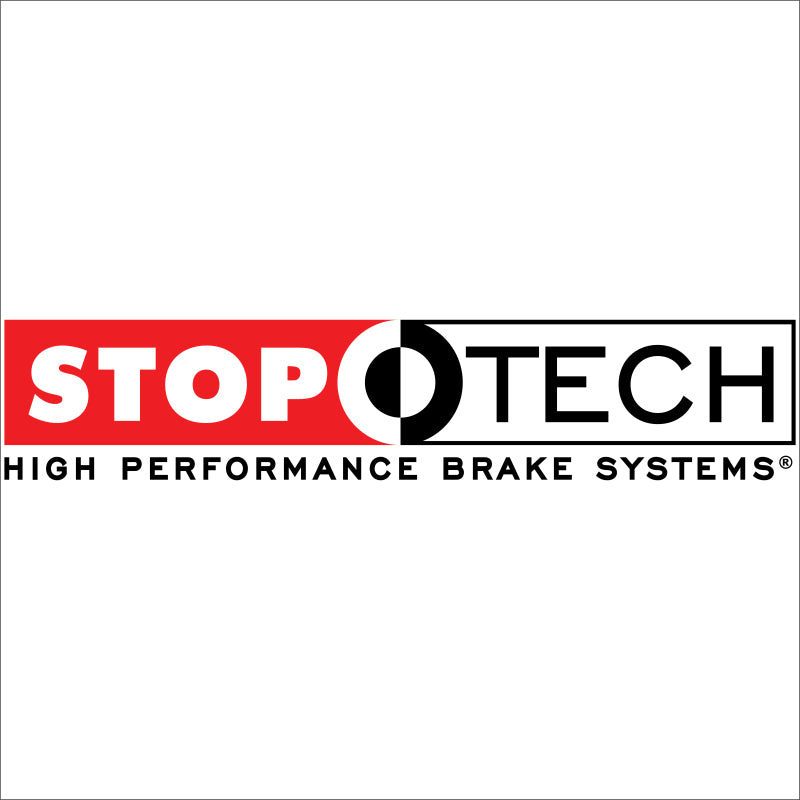 StopTech 15-19 Subaru WRX (Excl. Eyesight Technology) Rear Left Sport Drilled & Slotted Rotor Brake Rotors - Slot & Drilled Stoptech   
