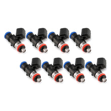 Load image into Gallery viewer, Injector Dynamics 1050cc Injectors 34mm Length No Adaptor Top 15mm Orange Lower O-Ring (Set of 8) Fuel Injector Sets - 8Cyl Injector Dynamics   