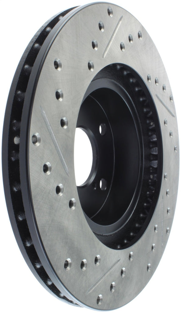 StopTech Slotted & Drilled Sport Brake Rotor Brake Rotors - Slot & Drilled Stoptech   