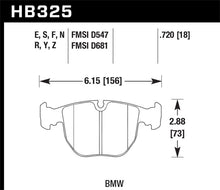 Load image into Gallery viewer, Hawk 01-03 BMW 530I 3.0L / 97-03 BMW 540I 4.4L / 96-01 740I 4.4L / 00-03 M5 5.0L / 01-06 M5 3.0L/4.4 Brake Pads - Performance Hawk Performance   