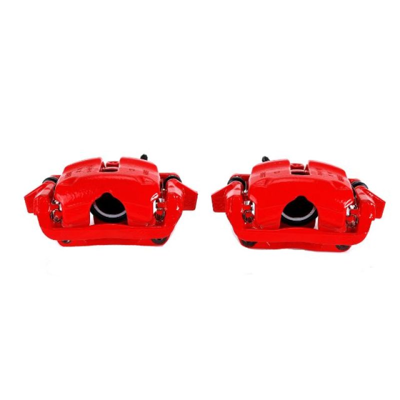 Power Stop 07-16 Mini Cooper Front Red Calipers w/Brackets - Pair Brake Calipers - Perf PowerStop   