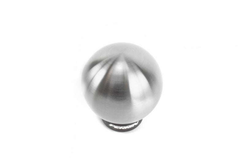 Perrin 2022 BRZ/GR86 Manual Brushed 2.0in Stainless Steel Shift Knob Ball Shift Knobs Perrin Performance   