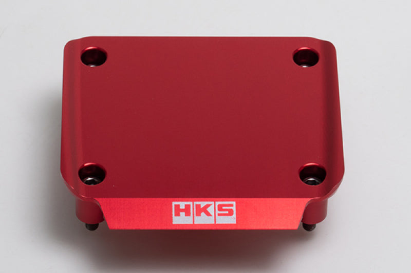 HKS RB26 Cover Transistor - Red Engine Covers HKS   