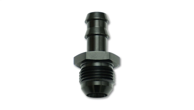 Vibrant -10 AN to 1/2in Barb Straight Fitting - Aluminum Fittings Vibrant   