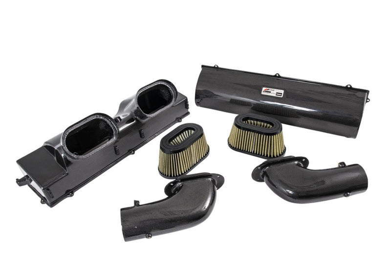 AWE Tuning Porsche 991 (991.2) Turbo and Turbo S S-FLO Carbon Intake Cold Air Intakes AWE Tuning   