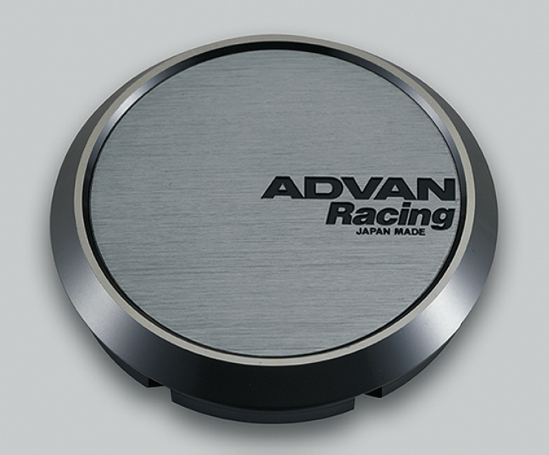 Advan 73mm Flat Centercap - Hyper Black Wheel Center Caps Advan   
