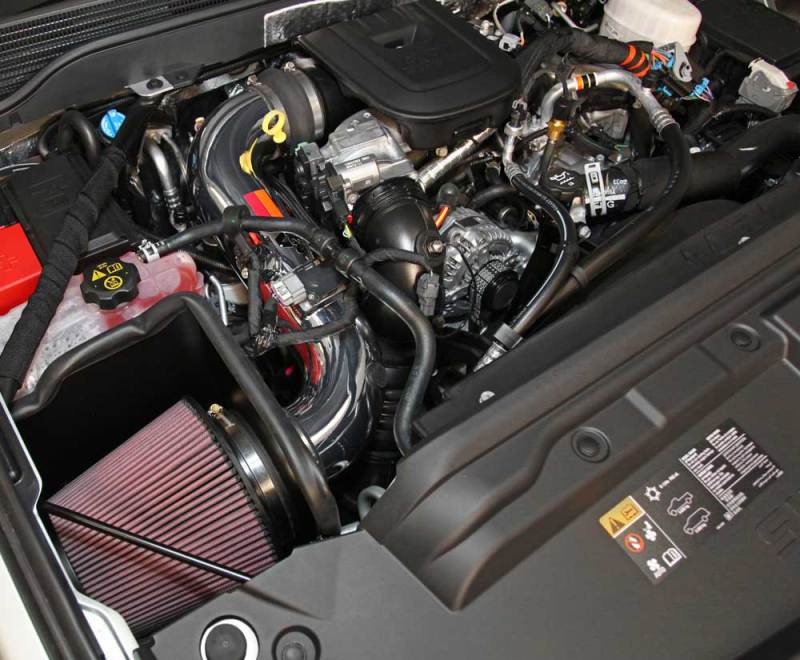 K&N 77 Series Performance Intake Kit for 2015 Chevrolet Silverado/GMC Sierra 2500 / 3500 6.6L V8 Cold Air Intakes K&N Engineering   