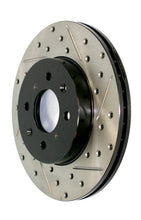 Load image into Gallery viewer, StopTech Sport Drilled &amp; Slotted Rotor - Rear Left Brake Rotors - Slot &amp; Drilled Stoptech   