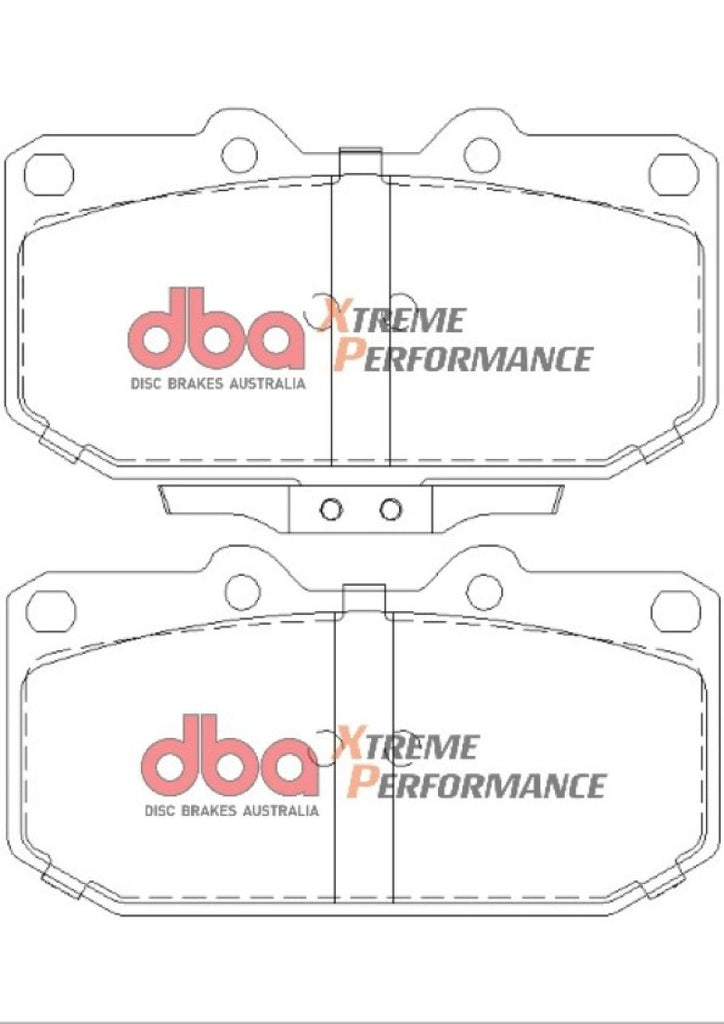 DBA 06-07 Subaru WRX XP650 Front Brake Pads Brake Pads - Performance DBA   