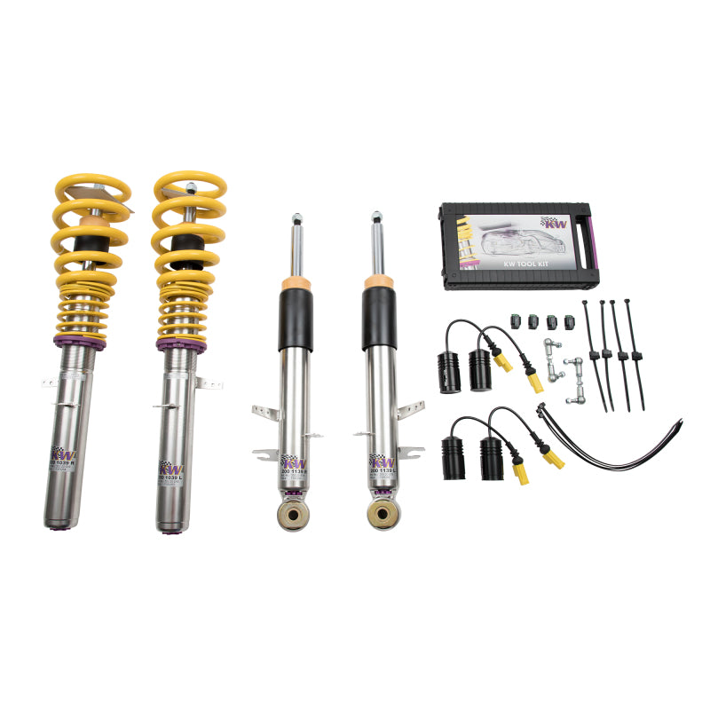 KW Coilover Kit V3 BMW X5 (F15) w/ Rear Air w/ EDC Bundle Coilovers KW   