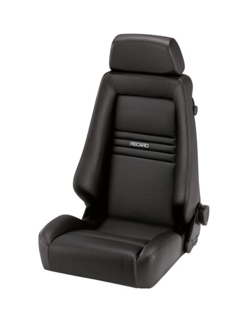 Recaro Specialist S Seat - Black Leather/Black Leather Reclineable Seats Recaro   
