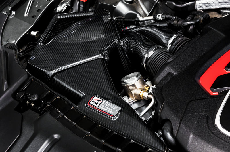 AWE Tuning Audi C7 RS6 / RS7 4.0T S-FLO Carbon Intake V2 Cold Air Intakes AWE Tuning   