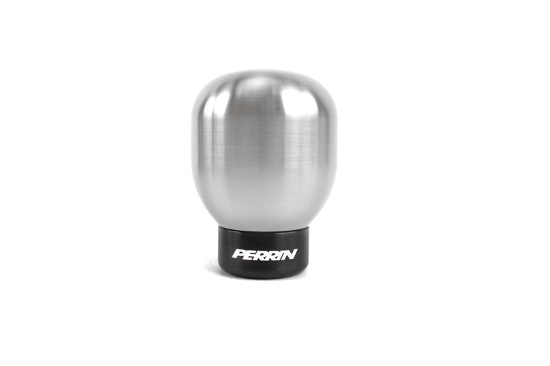 Perrin 2022 BRZ/GR86 Manual Brushed Barrel 1.85in Stainless Steel Shift Knob Shift Knobs Perrin Performance   