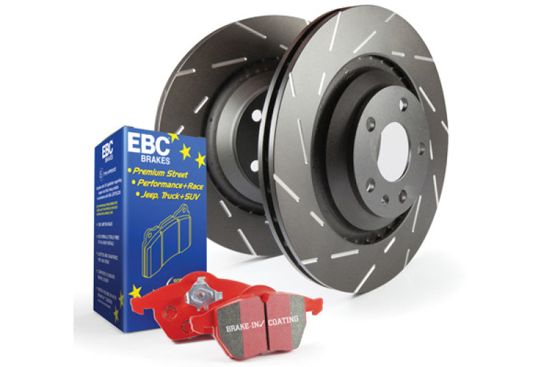 EBC S4 Kits Redstuff Pads and USR Rotors Brake Rotors - Slotted EBC   