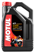 Load image into Gallery viewer, Motul 4L 7100 4-Stroke Engine Oil 10W40 4T Motor Oils Motul   