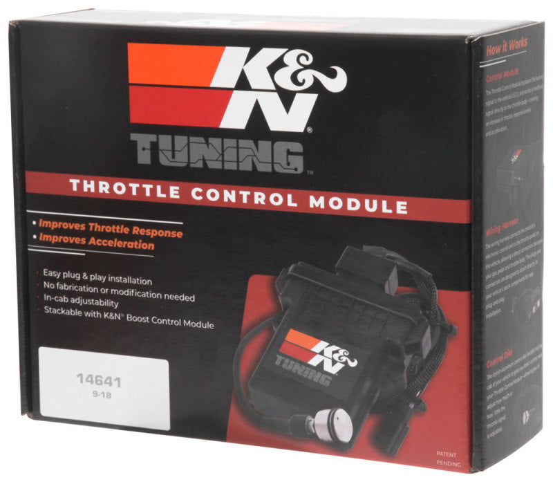 K&N 15-18 Ford F-150 V6-2.7L/3.5L F/I Throttle Control Module Throttle Controllers K&N Engineering   
